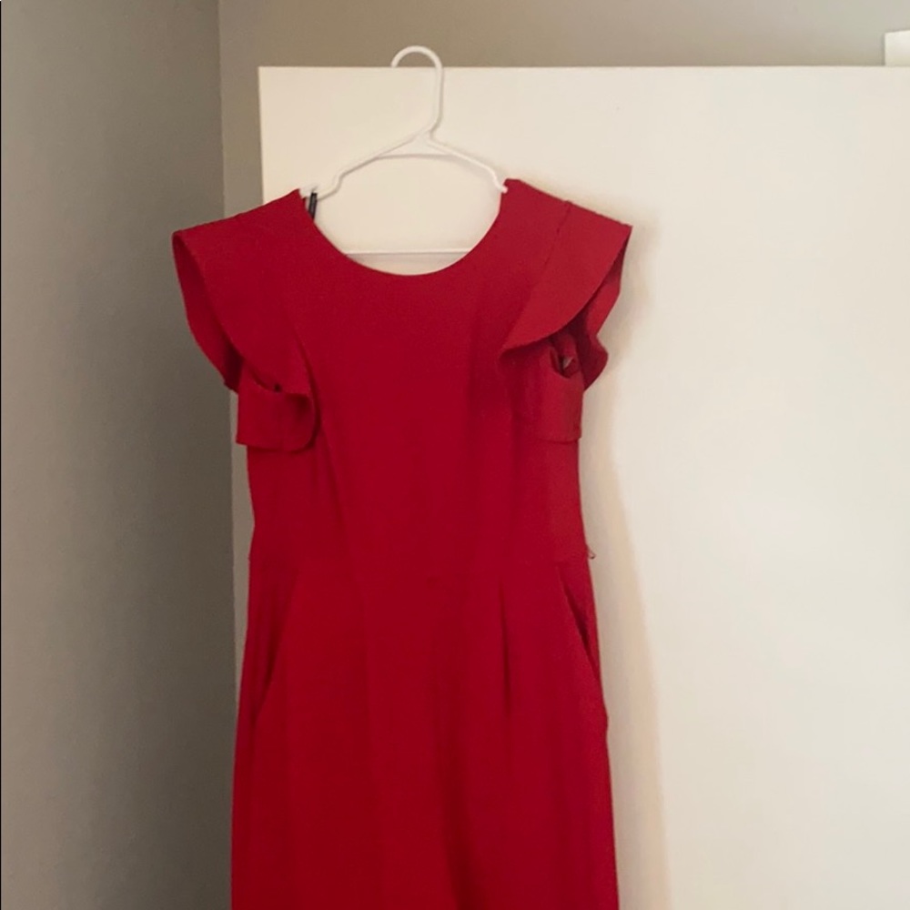 Calvin Klein Red Jumpsuit